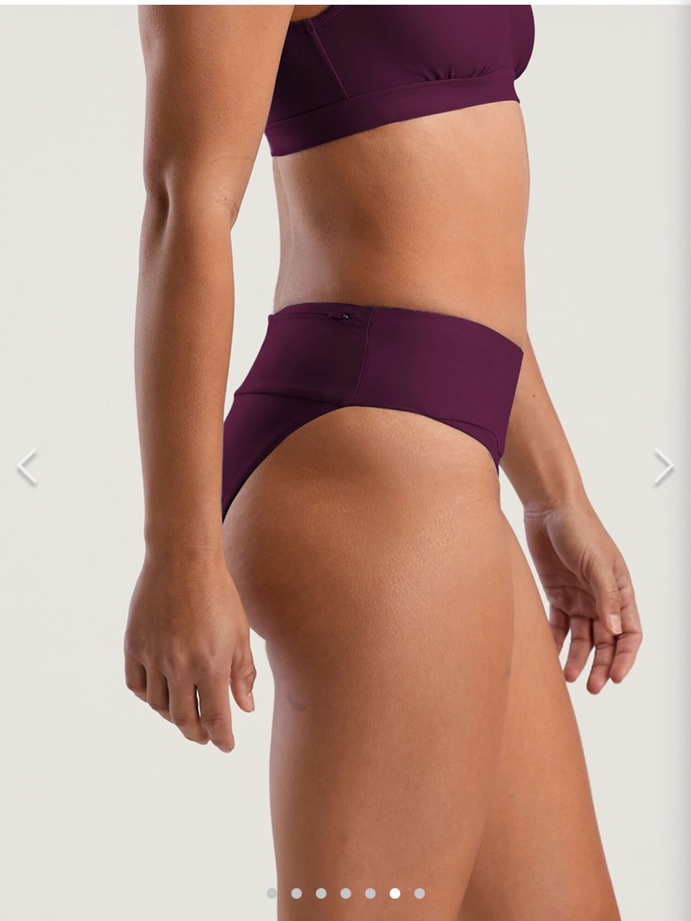 Title Nine Left Coast Mid Rise Bikini Bottom